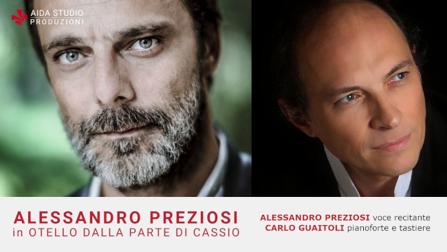 ALESSANDRO PREZIOSI in Otello dalla parte di Cassio