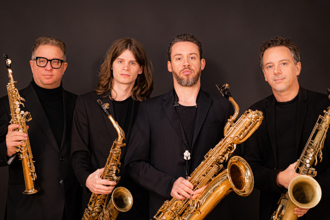 Quartetto Saxofollia - Lunedì 31 luglio ore 21.30 Cortile d'Onore del Palazzo dei Pio