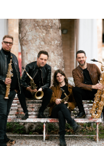 Quartetto Saxofollia - Lunedì 31 luglio ore 21.30 Cortile d'Onore del Palazzo dei Pio