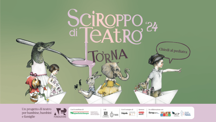 “Sciroppo di teatro”, progetto di teatro ragazzi di Ater Fondazione